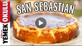 San Sebastian Usulü Cheesecake Tatlısı Tarifi