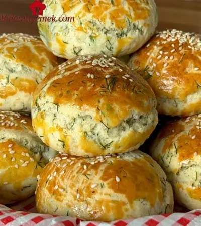 Şimdiye Kadar Yediğim En Iyi Dereotlu Poğaça ️Başka Tarif Aramayın ️Mutlaka Deneyin