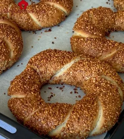 Böyle Güzelini Böyle Gevreğini Simitçide Bile Yemedim ️Çıtır Çıtır ️Efsane Bir Simit Tarifi