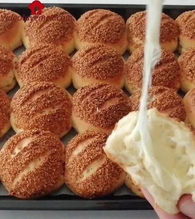 Öyle Harika Bir Simit Poğaça Oldu Ki Yiyenler Hayran Kaldı /Kesinlikle Denemenizi Tavsiye Ediyorum