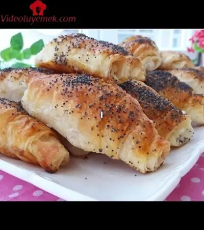 5 Dakikada Puf Puf Kabaran Çıtır Çıtır Olan Sodalı Börek Tarifi-Börek Tarifleri-Gurbetinmutfagi