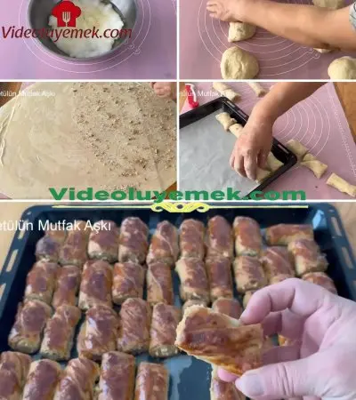 Tadı Damağınızda Kalacak Yumuşacık Sünger Gibi Kıymalı Açık Poğaça Tarifi