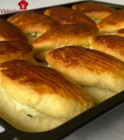 Bu Poğaça Bir Başka ️Içinde Hem Maya Hem Kabartma Tozu Var ️Yiyenler Hayran Kalıp Tarif Istiyor