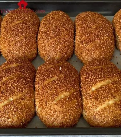 Süt Yok ️Yoğurt Yok ️Sadece Su Ve Yağ Ile ️Yumuşacık Ve Inanılmaz Lezzetli ️Simit Poğaça