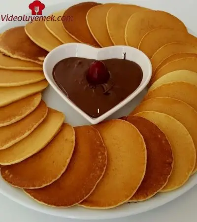 Pankek Nasıl Yapılır?Yumuşacık Puf Puf Kabaran Pankek Tarifi-Pankek-Pancake-Gurbetinmutfagi