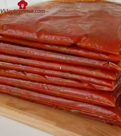 Kışlık Menemen Tarifi-Konserve Menemen Tarifi-Kış Hazırlıkları-Gurbetinmutfagi