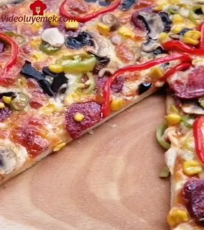 Şahane Bir Pizza Tarifi/Bir Daha Asla Dışarıda Yemiceksiniz/Betülün Mutfak Aşkı