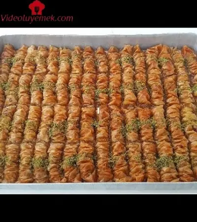 Hazır Yufkadan Çıtır Çıtır Burma Baklava-5Dakikada Yapabilirisiniz-Baklava Tarifleri-Gurbetinmutfagi