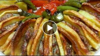 Köfteli ve patatesli Şehzade Kebabı|Gülmutfagim Nefis Pratik Tarifler