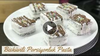 Bisküvili Porsiyonluk Pasta Tarifi - Naciye Kesici - Yemek Tarifleri